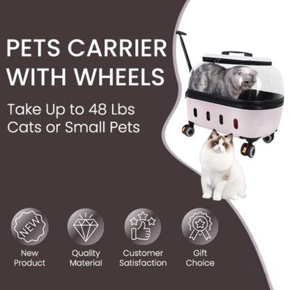 HappyPaws Rolling Pet Bag