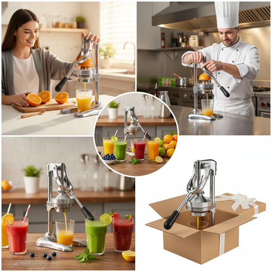 Manual Stainless Steel Fruit Juicer