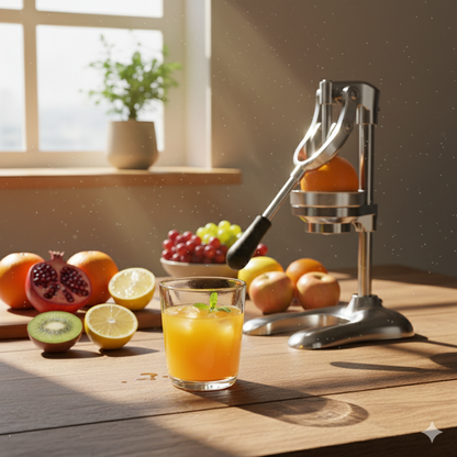 Manual Stainless Steel Fruit Juicer