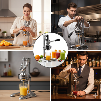 Manual Stainless Steel Fruit Juicer