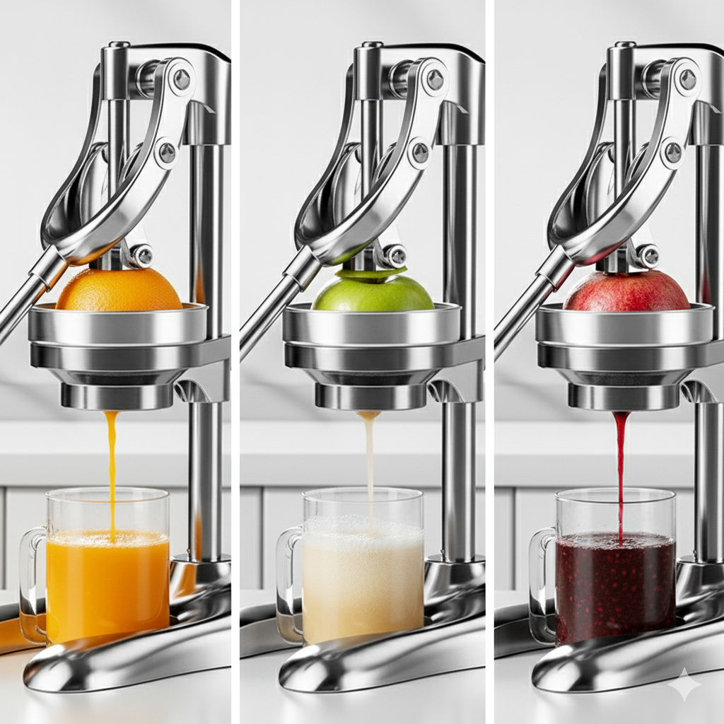 Manual Stainless Steel Fruit Juicer