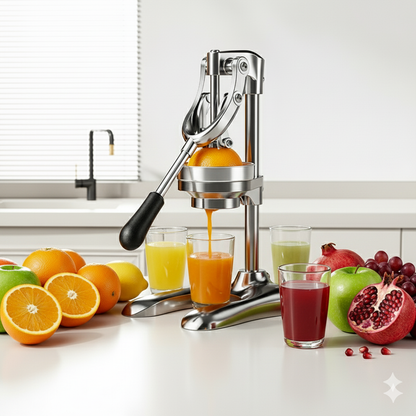Manual Stainless Steel Fruit Juicer