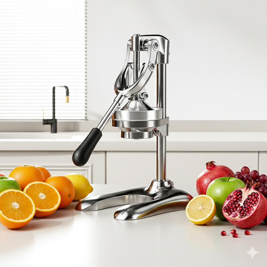 Manual Stainless Steel Fruit Juicer