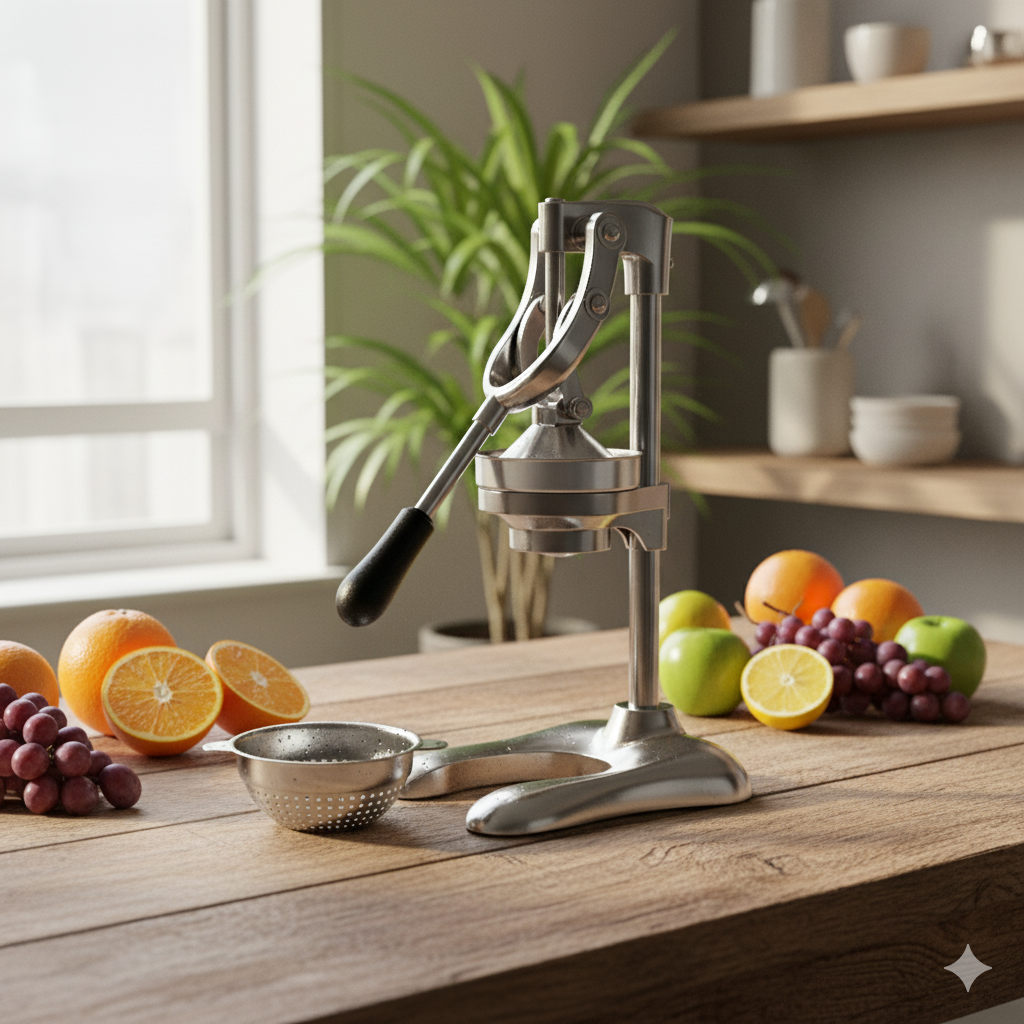 Manual Stainless Steel Fruit Juicer