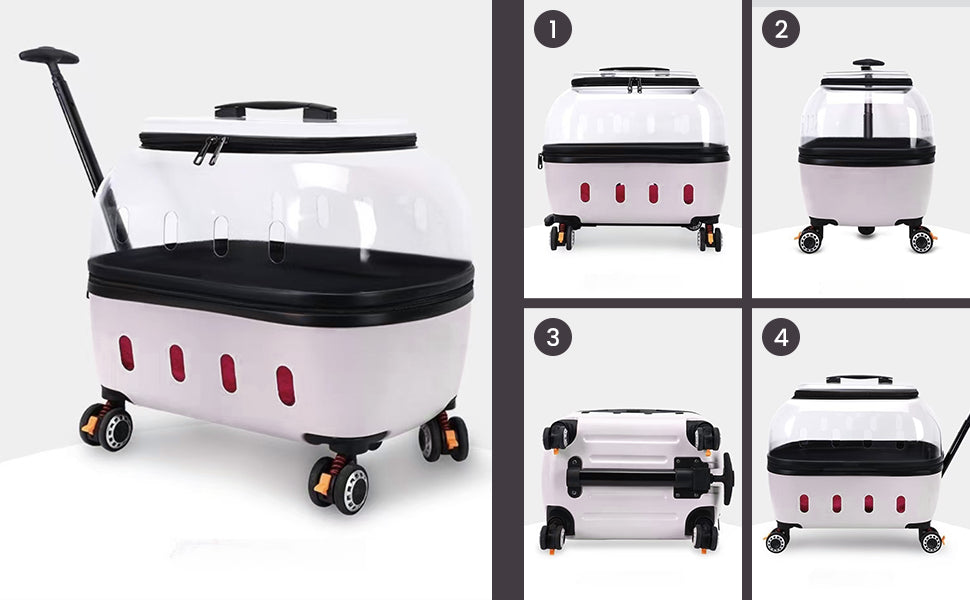 HappyPaws Rolling Pet Bag